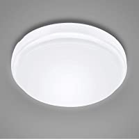 Los mejores  - Plafón Led Techo 24W Lámpara de Techo Equivalente a 200W Resistente al Agua IP54 Blanco Frío 2200 Lúmenes 6000K Luz de…